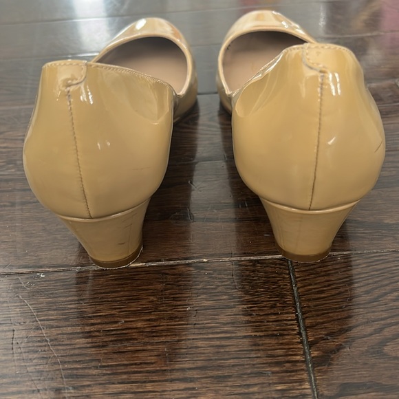 Cole Haan Nike Air Talia Beige Wedge 6.5/7 - Picture 5 of 10